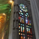 Innenarchitektur der Sagrada Familia (Foto: Adeline Dessinet)