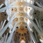 Innenarchitektur der Sagrada Familia (Foto: Adeline Dessinet)