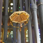 Innenarchitektur der Sagrada Familia (Foto: Adeline Dessinet)